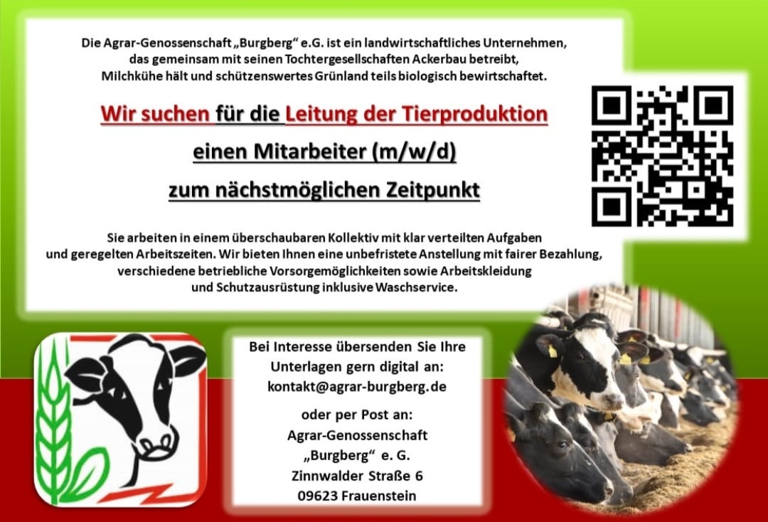 Stellenausschreibung TP-Leiter